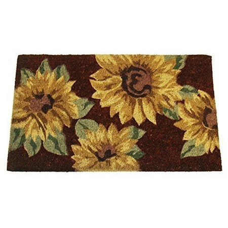 Dare2Decor 18 x 30 in. PVC Backed Coir Doormat DA2582363
